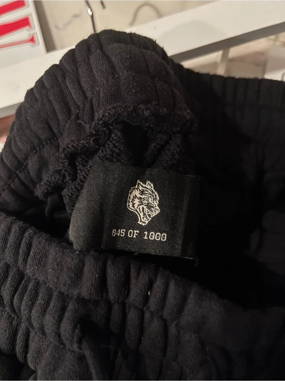 Darc Sport Black Wide-Leg Sweatpants